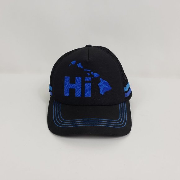 Surf Hawaii Snapback Trucker Hat Cap Happy Shirts - Picture 1 of 3